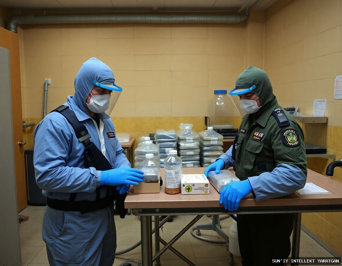 В Андижане ликвидирована лаборатория по производству синтетических наркотиков на $1 млн