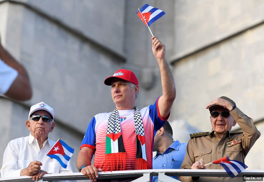 🇨🇺✊ Cuban workers march on May Day against mounting US pressure