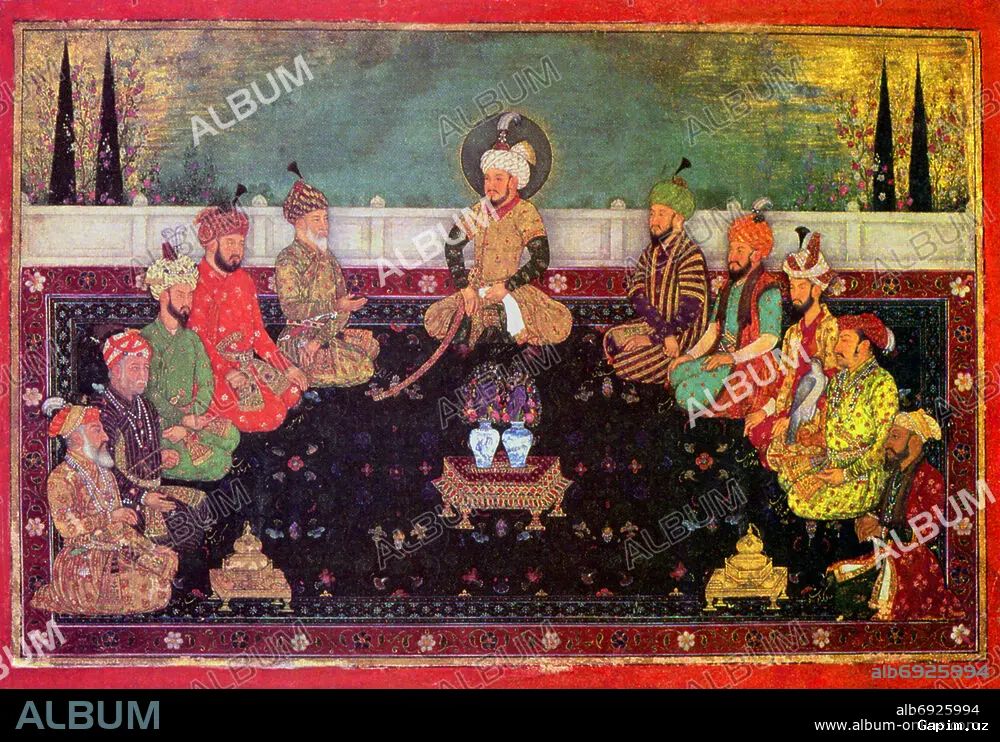 🎨📜 Amir Timur in Miniatures: Real Appearance or Idealized Ruler?