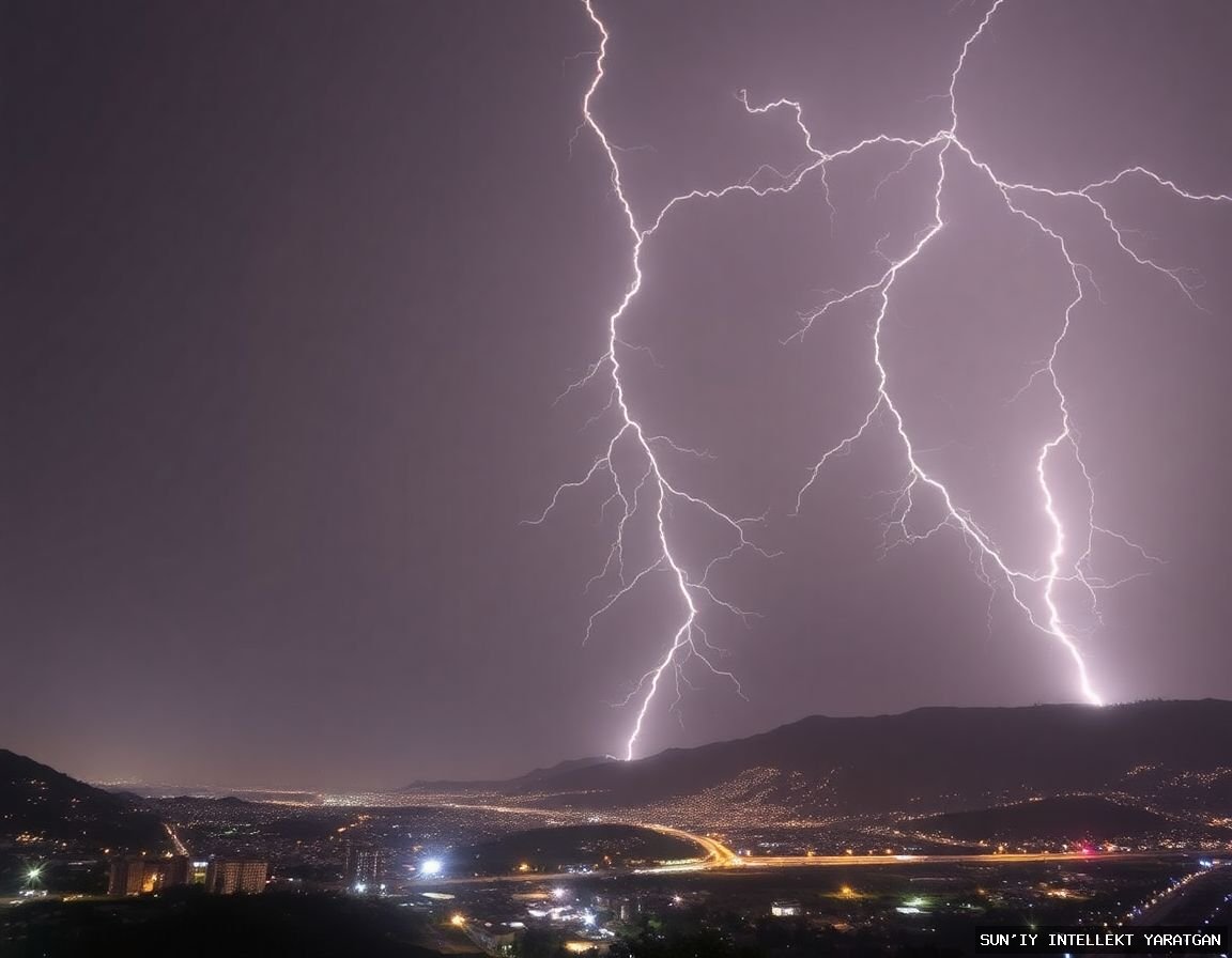 Хокимият Фаришского района опроверг сообщения о «сильном ударе молнии»