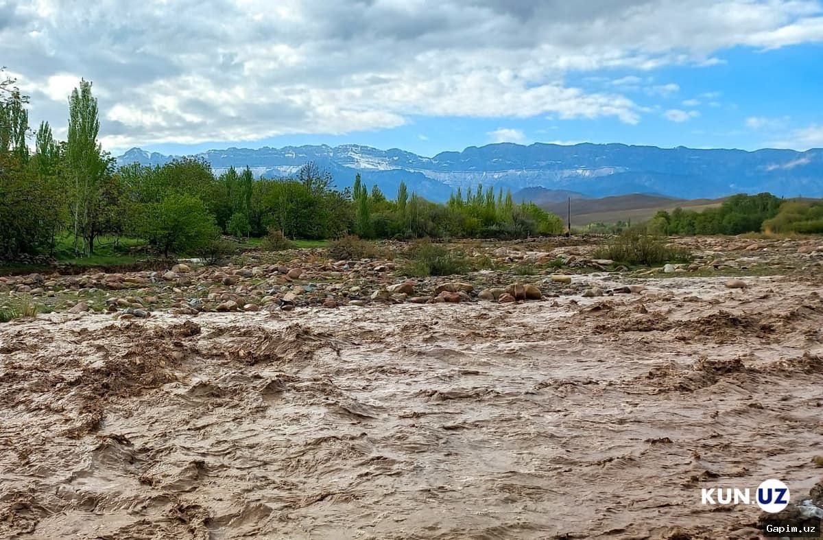 🌧️⛰️ Uzbekistan Braces for Mudflows and Floods: Which Areas Are at Risk