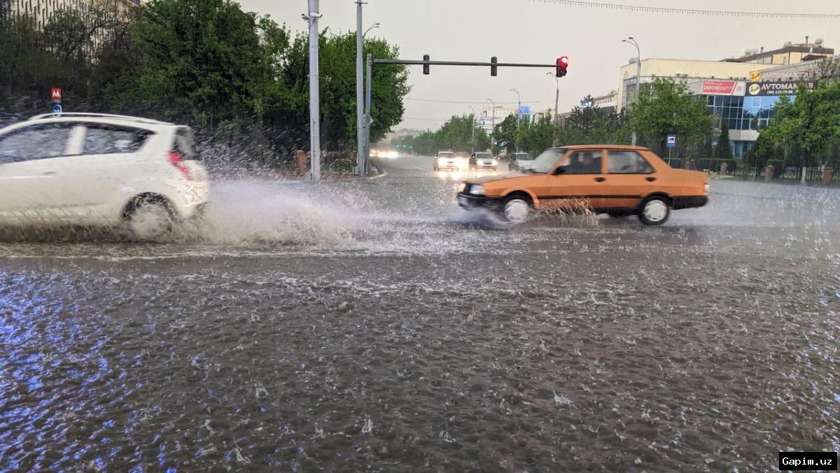 🌧️⚡ Uzbekistan Braces for Heavy Rain and Thunderstorms on May 19