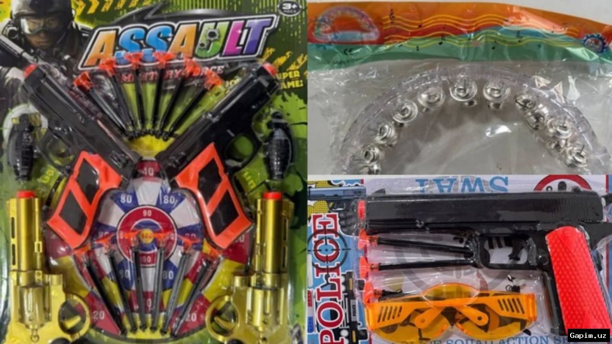 🧸⚠️ Chinese toys found hazardous in Jizzakh: formaldehyde exceeds limits