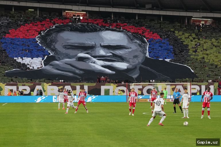 🇷🇸⚽️ Red Star fans honor convicted war criminal Mladic with minute's silence at Belgrade derby