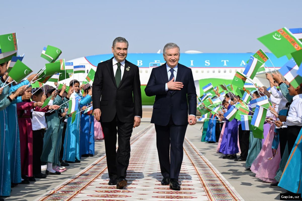 🤝🌍 O'zbekiston rahbari Turkmanistonga ishchi tashrif bilan boradi