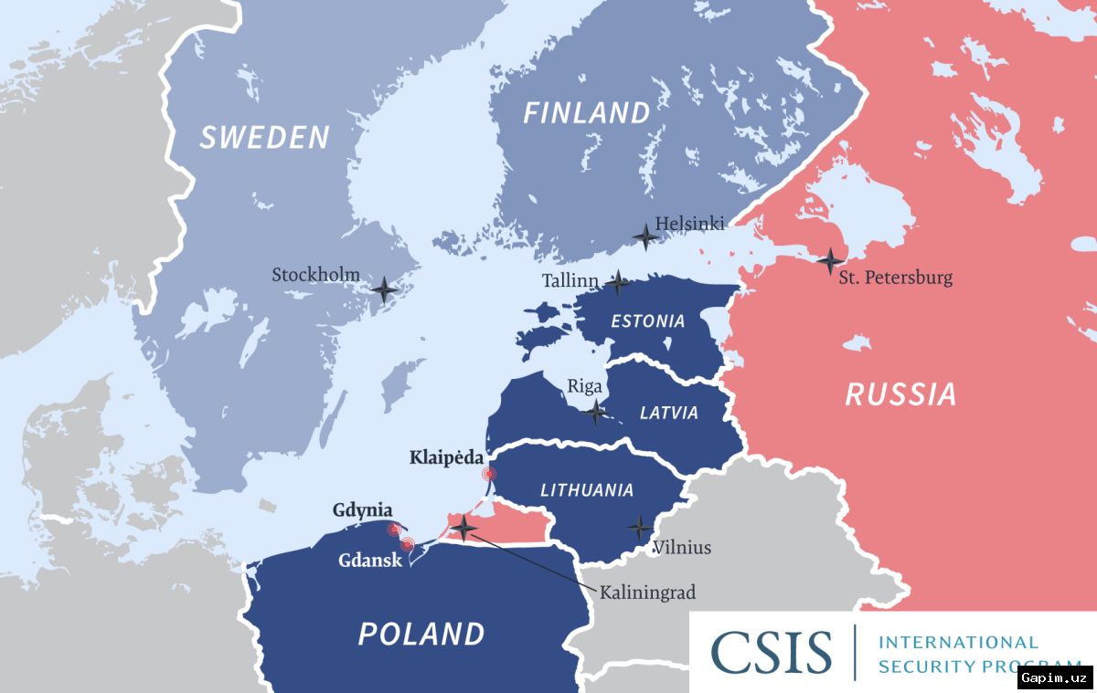 Original: Baltic states NATO security concerns 🛡️⚠️ Президент США Трамп вновь подверг сомнению ценность трансатлантического альянса. Страны Балтии наблюдают с тревогой