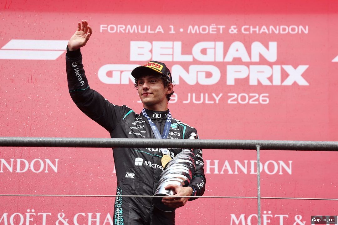 🏎️🏆 Антонелли выиграл Гран-при Бельгии и упрочил лидерство в чемпионате